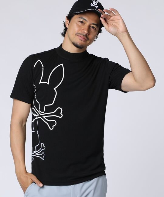 [GOLF]アウトライン2BUNNY ドライメッシュモックネックTシャツ