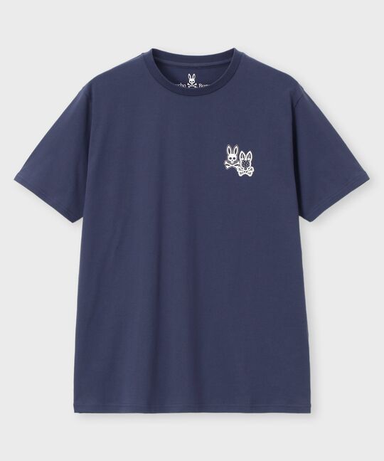 オリジナルバンダナ柄 バックプリントTシャツ