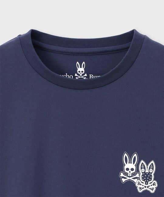オリジナルバンダナ柄 バックプリントTシャツ