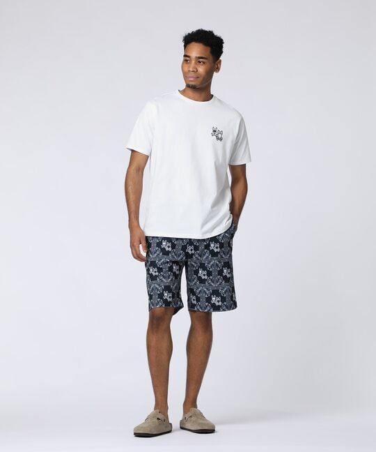 オリジナルバンダナ柄 バックプリントTシャツ