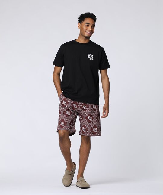 オリジナルバンダナ柄 バックプリントTシャツ