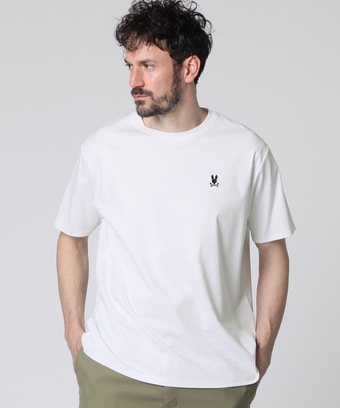 [限定店舗]シルケットスムース クルーネック 　Tシャツ