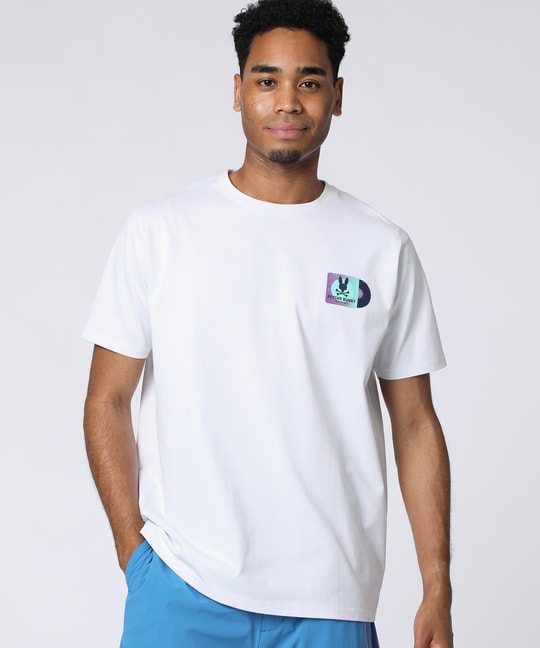 ヴィンテージライク レコードバックプリントTシャツ