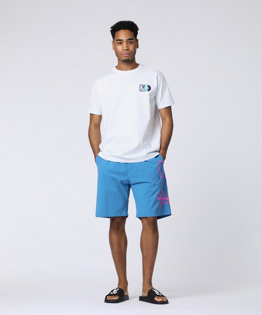 ヴィンテージライク レコードバックプリントTシャツ
