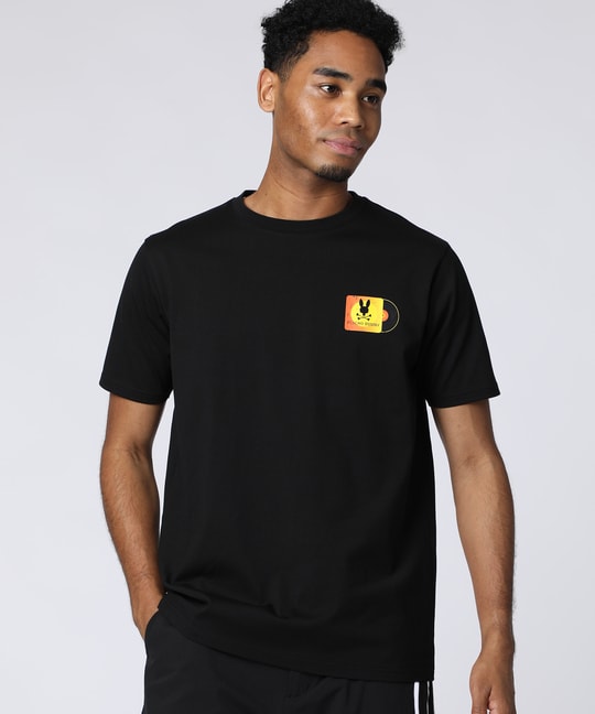 ヴィンテージライク レコードバックプリントTシャツ