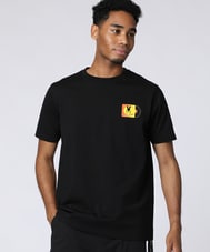 ヴィンテージライク レコードバックプリントTシャツ