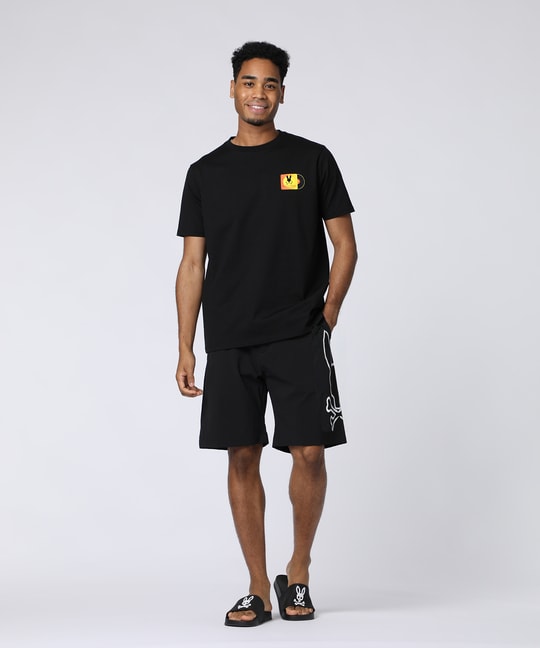ヴィンテージライク レコードバックプリントTシャツ