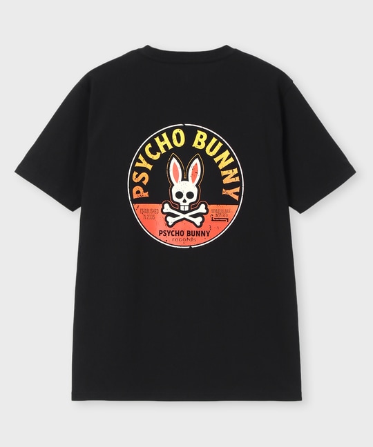 ヴィンテージライク レコードバックプリントTシャツ