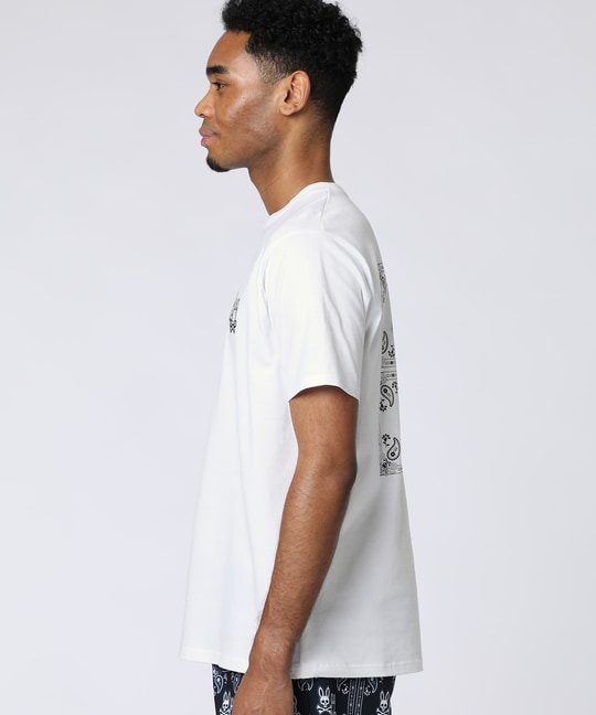 オリジナルバンダナ柄 バックプリントTシャツ