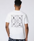 オリジナルバンダナ柄 バックプリントTシャツ