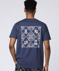 オリジナルバンダナ柄 バックプリントTシャツ