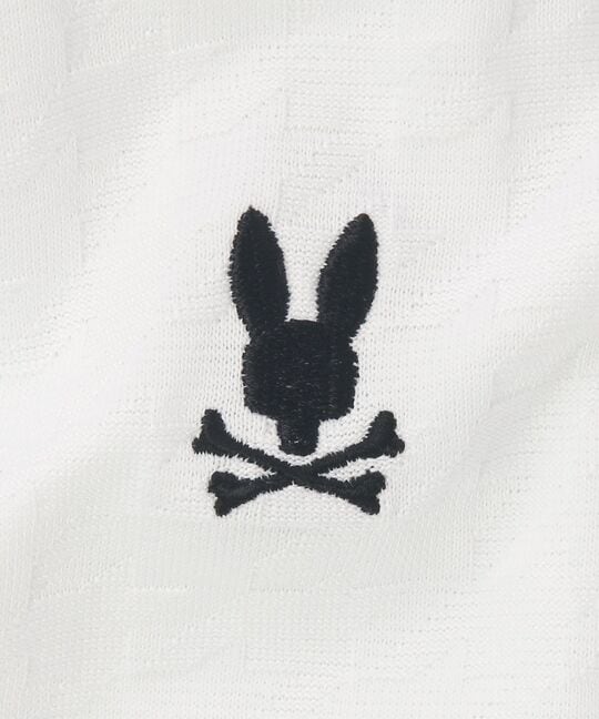 リンクスニット 千鳥格子柄Tシャツ