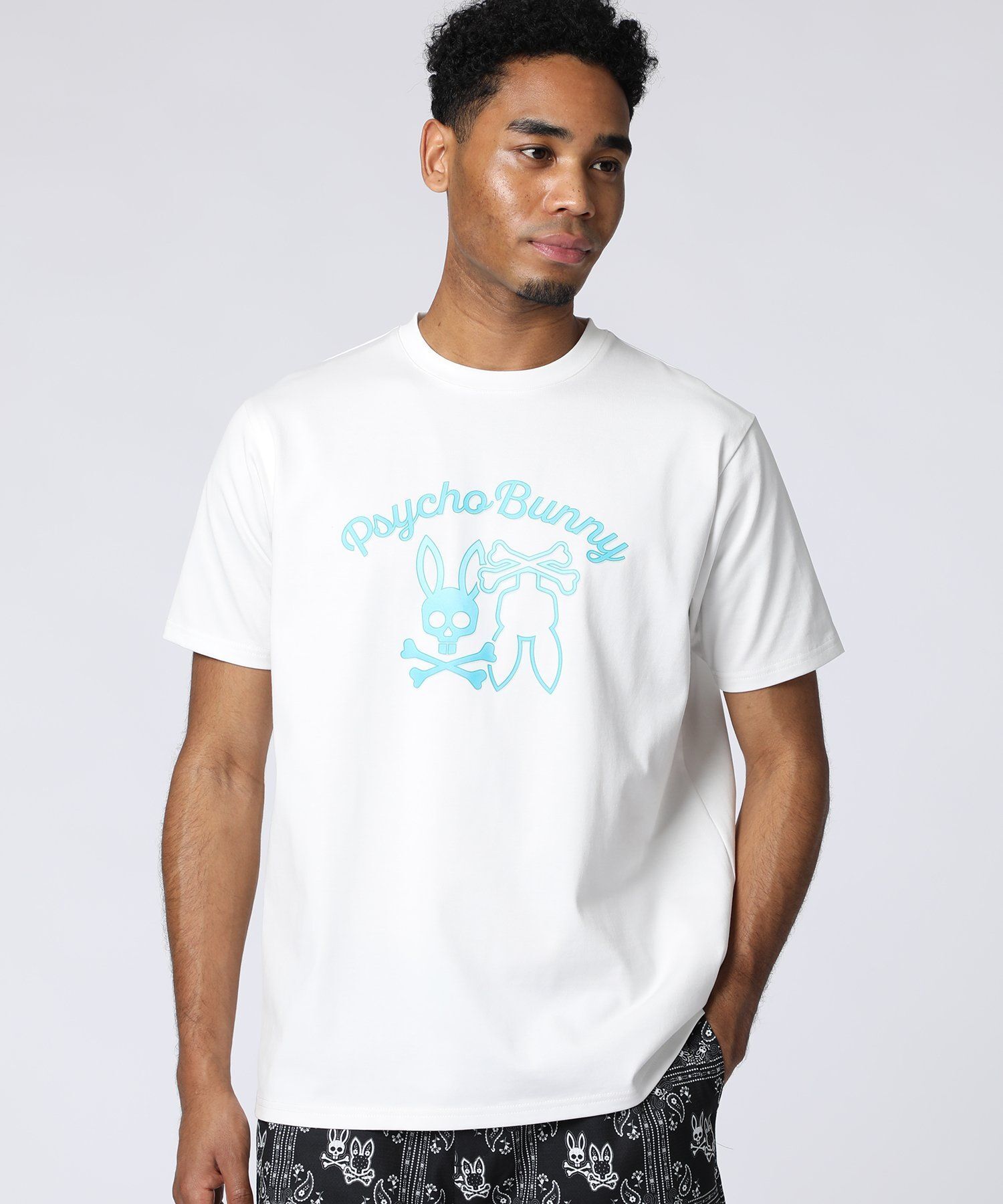 ネオンアートワーク COOLMAXTシャツ｜Psycho Bunny｜サイコバニー 公式