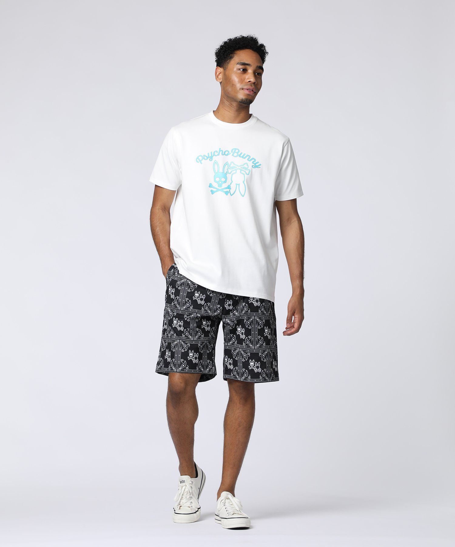 ネオンアートワーク COOLMAXTシャツ｜Psycho Bunny｜サイコバニー 公式