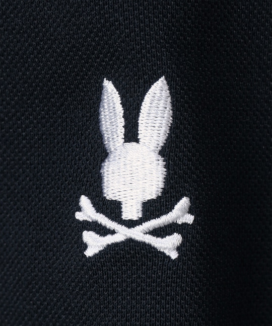 [WEB限定]TC鹿の子 シルエットBUNNYポロシャツ
