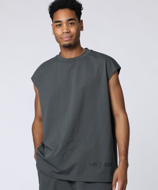 [WEB限定]RELACTIVE リラックスノースリーブＴシャツ