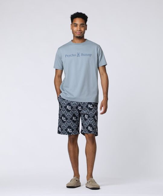 ベーシックバニー 横ロゴプリントTシャツ