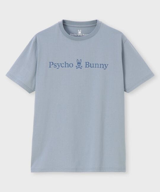 ベーシックバニー 横ロゴプリントTシャツ