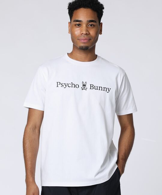 ベーシックバニー 横ロゴプリントTシャツ