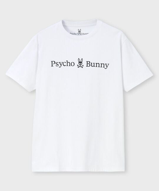 ベーシックバニー 横ロゴプリントTシャツ