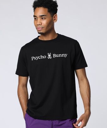 ベーシックバニー　 横ロゴプリントTシャツ