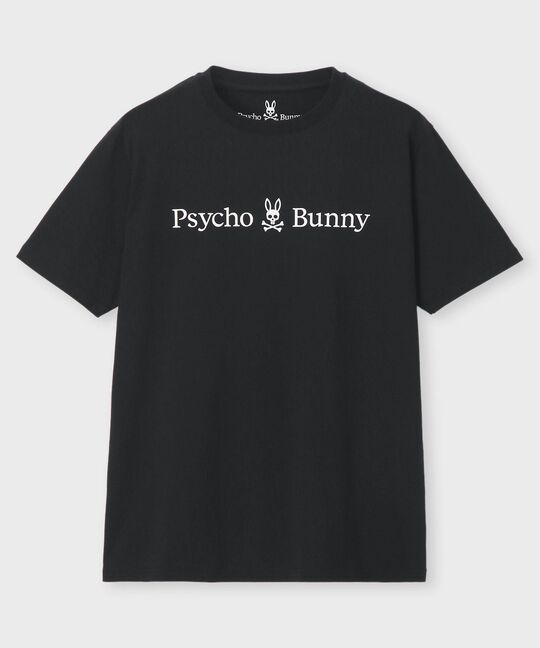 ベーシックバニー 横ロゴプリントTシャツ