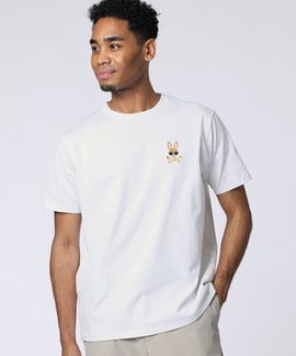 サングラスバニーロゴTシャツ