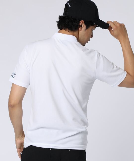 [GOLF]アウトライン2BUNNY ドライメッシュモックネックTシャツ