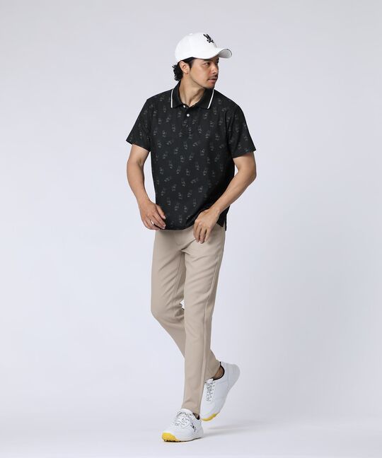 [GOLF] DotAirアウトライン2BUNNY 総柄ポロシャツ