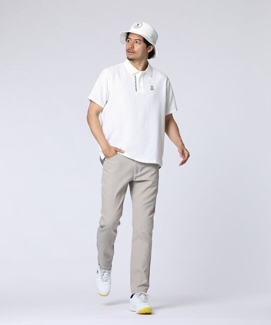 [GOLF]EVALET  アムンゼン襟デザインポロシャツ