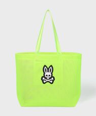 ラバーBUNNYロゴ メッシュトートバッグ