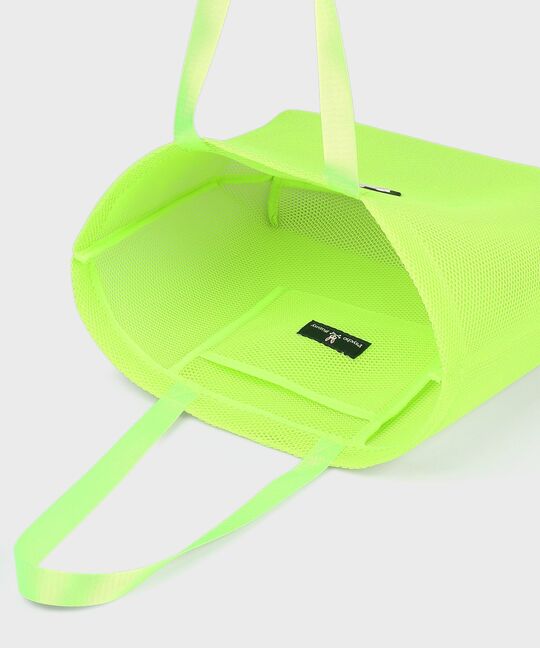 ラバーBUNNYロゴ メッシュトートバッグ