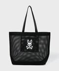 ラバーBUNNYロゴ メッシュトートバッグ