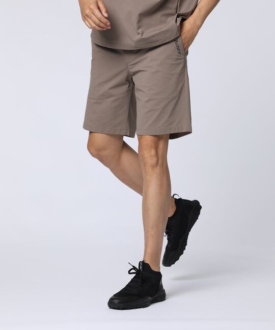 [GOLF]メッシュ調リラックス ストレッチショートパンツ
