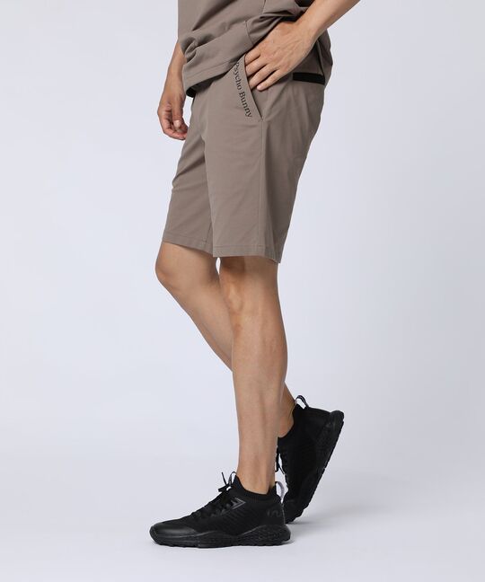 [GOLF]メッシュ調リラックス ストレッチショートパンツ
