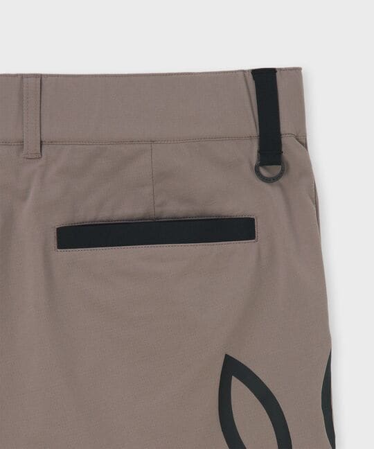 [GOLF]メッシュ調リラックス ストレッチショートパンツ