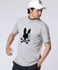 [GOLF]吸水速乾 フロッキープリント モックネックTシャツ