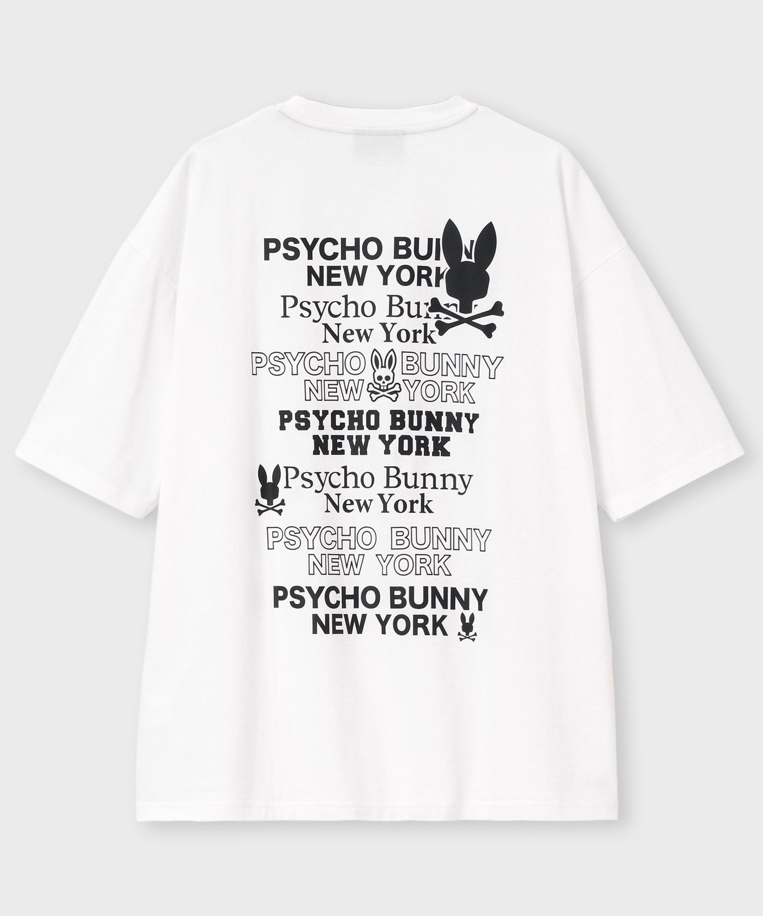 WEB限定]ツアーTEE風 ロゴTシャツ｜Psycho Bunny｜サイコバニー 公式