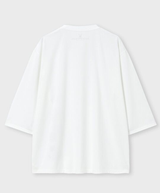 [WEB限定]アーカイブカレッジロゴ 7分丈 Tシャツ