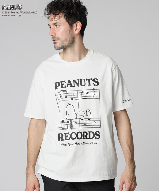 PEANUTS×Psycho Bunny Tシャツ