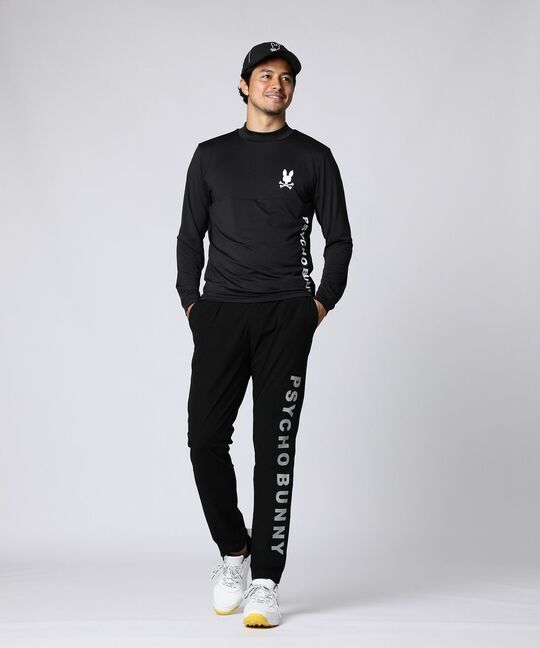 [WEB限定]切り替え モックネックロングスリーブTシャツ