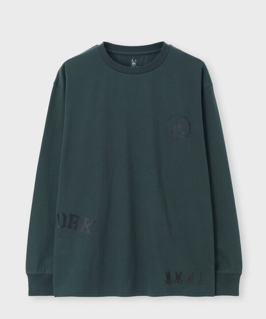 [WEB限定]マルチプリント ロングスリーブTシャツ