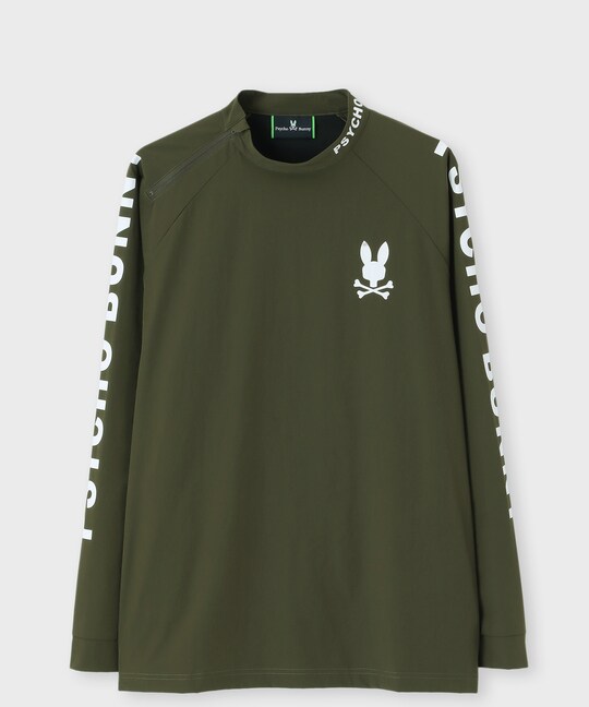 [WEB限定]リラックスフィット モックネックロングスリーブTシャツ