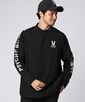 [WEB限定]リラックスフィット モックネックロングスリーブTシャツ