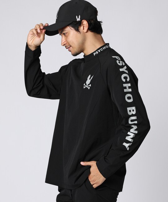 [WEB限定]リラックスフィット モックネックロングスリーブTシャツ