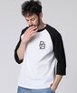 ラグランスリーブ 7分袖Tシャツ