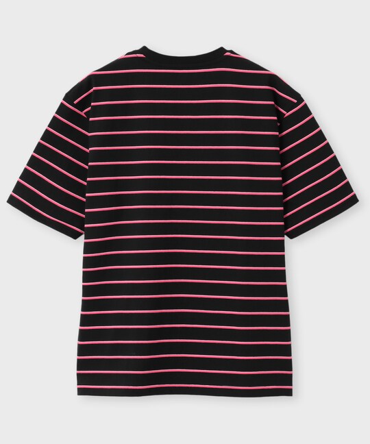 リラックスフィット ボーダーTシャツ