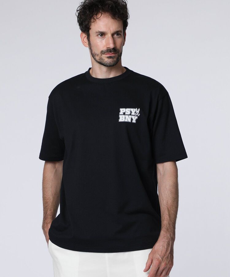 センターブロックロゴ Tシャツ｜Psycho Bunny｜サイコバニー 公式