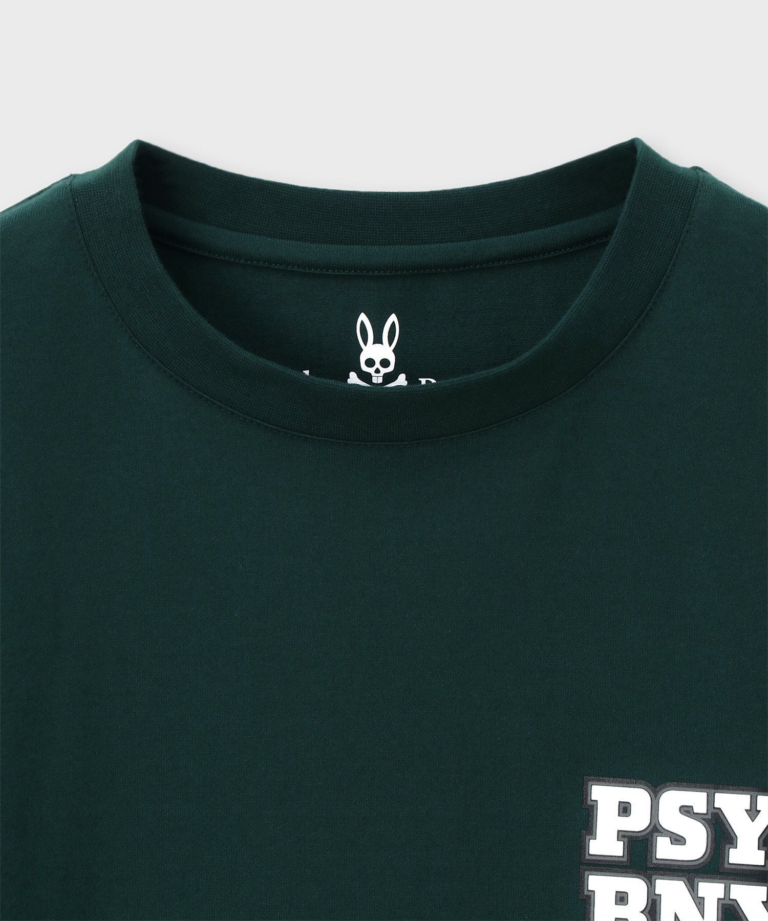 センターブロックロゴ Tシャツ｜Psycho Bunny｜サイコバニー 公式