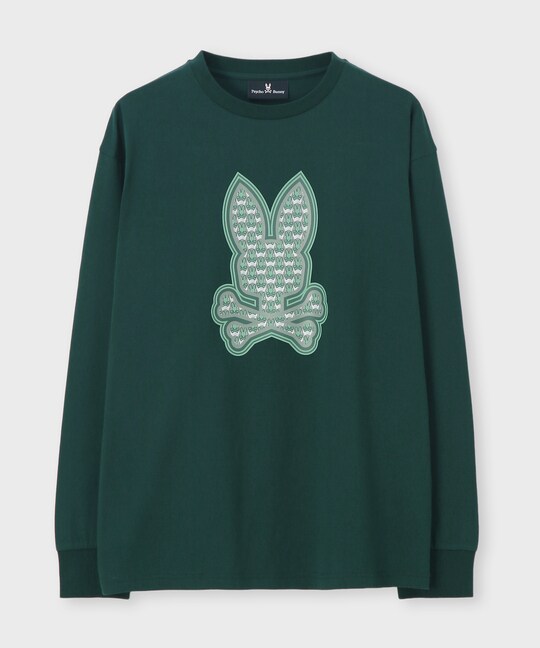 ロングスリーブ ラバーマイクロバニーロゴTシャツ